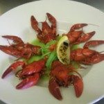 Crayfish a l’absinthe HAPSBURG verte Recipe Image