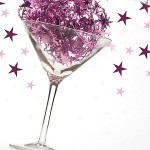 Sparkling celebration glass